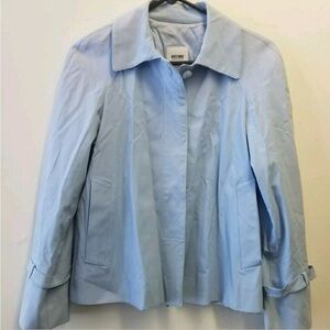 Moschino Cheap & Chic light blue blazer jacket 6